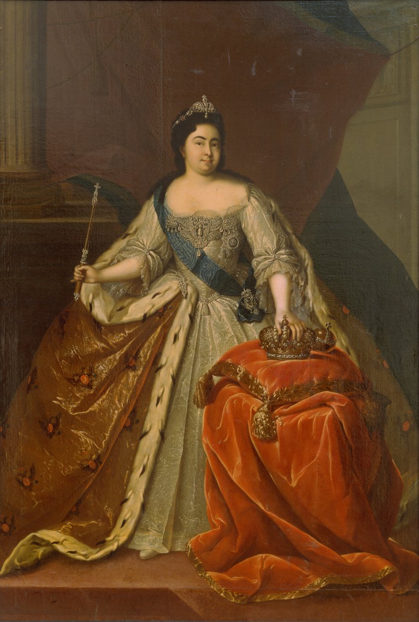 Portrét císařovny Kateřiny I. 1684-1727 od Heinrich Buchholz