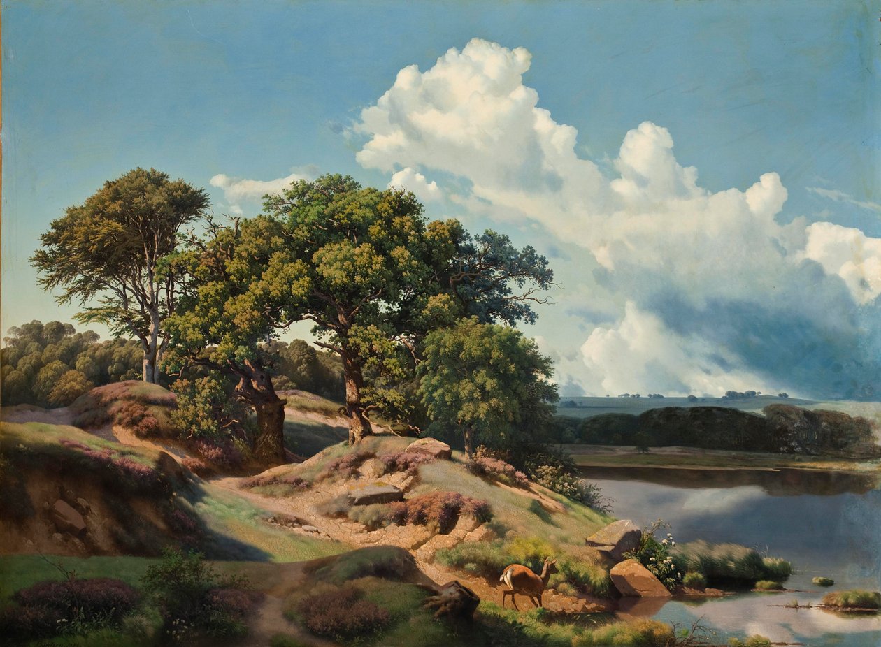 Dánština: Dánská krajina. Dánská krajina. od Heinrich Buntzen
