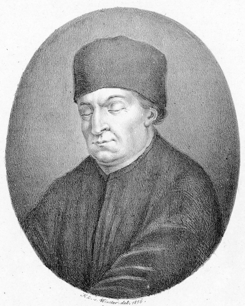 Zobrazená osoba:  Conrad Paumann od Heinrich Eduard Winter