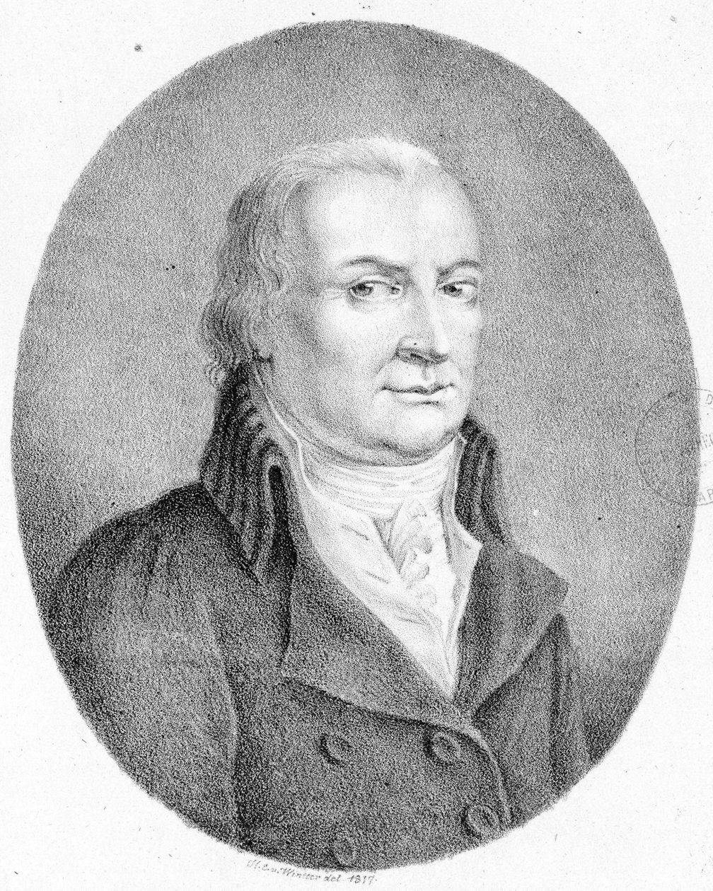 Zobrazená osoba:  Franz Bühler od Heinrich Eduard Winter