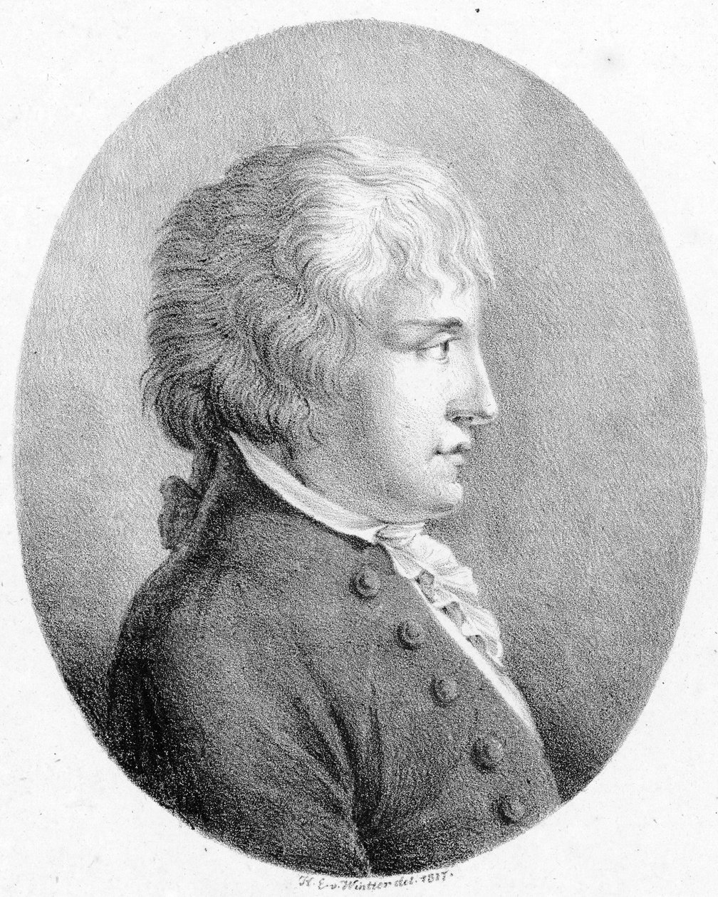 Zobrazovaná osoba: Giovanni Battista Pergolesi od Heinrich Eduard Winter