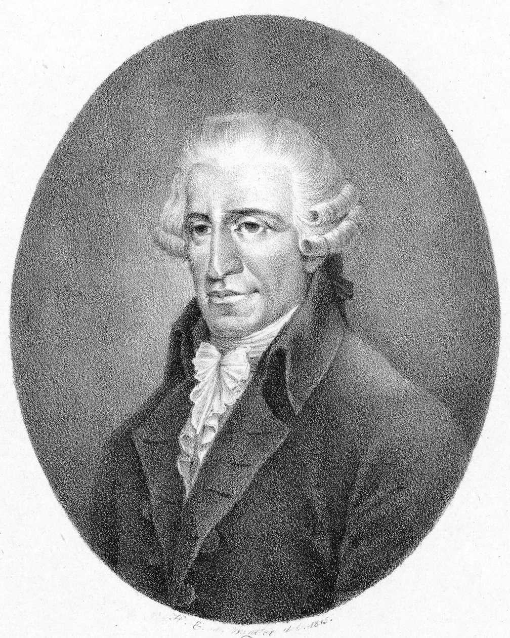 Zobrazená osoba:  Joseph Haydn od Heinrich Eduard Winter