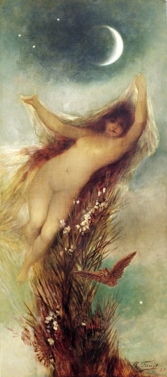 Noc, 1885 od Heinrich Faust
