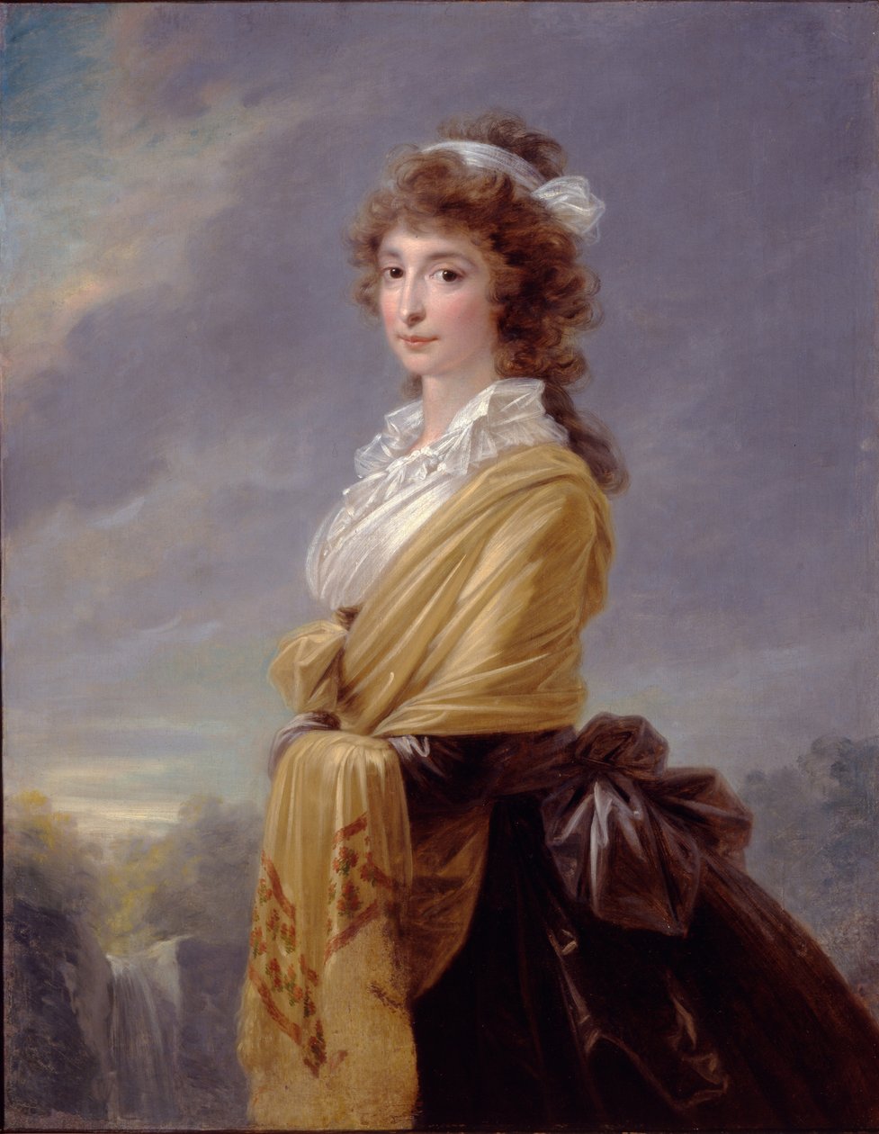 Portrét hraběnky Elisabeth von Thun-Hohenstein 1764-1806, 1787 od Heinrich Friedrich Füger