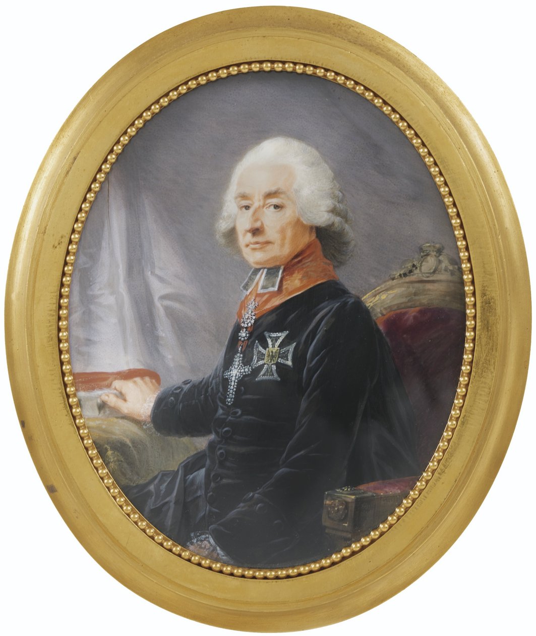 Portrét Friedricha Karla Josepha Reichsfreiherr von Erthal 1719-1802, 1789 od Heinrich Friedrich Füger