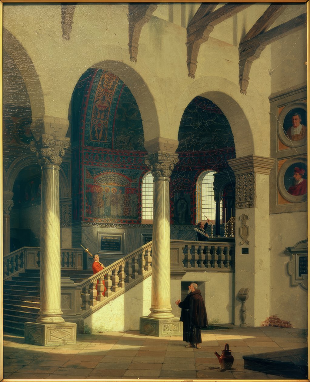 Ravenna, S.Apollinare in Classe / malba v. Heinrich Hansen od Heinrich Hansen