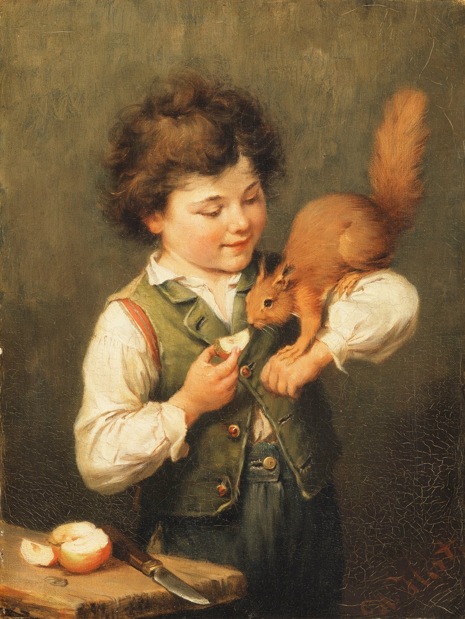 Domácí Veverka od Heinrich Hirt