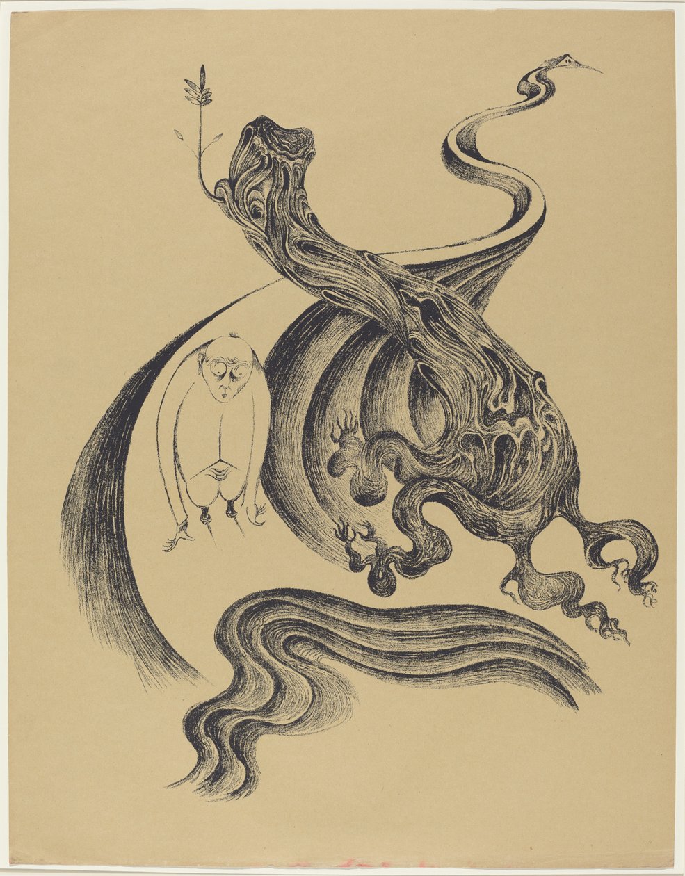 Am Wegende (Konec cesty) od Heinrich Hoerle