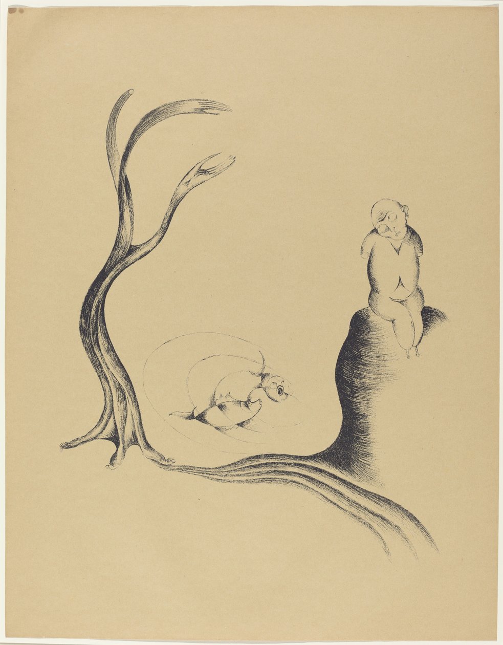Strom touhy od Heinrich Hoerle