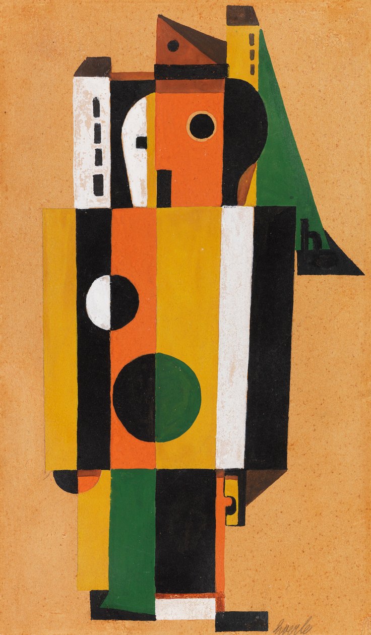 Setkání, 1925. od Heinrich Hoerle