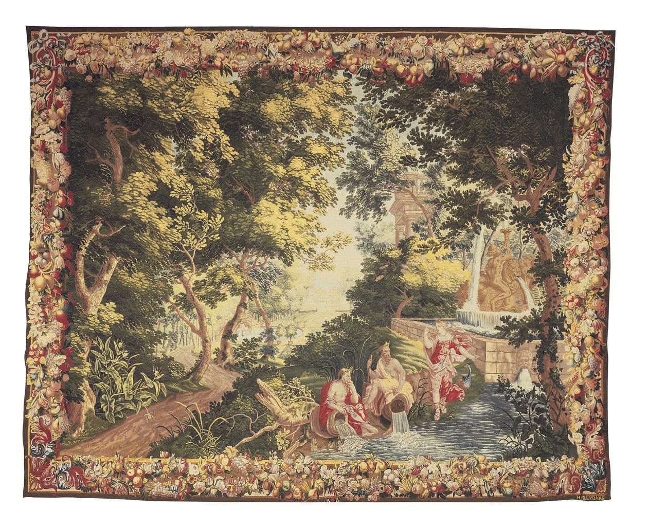 Bruselská mytologická tapisérie ze série Diana & Callisto, c. 1680-1710 od Heinrich II Reydams