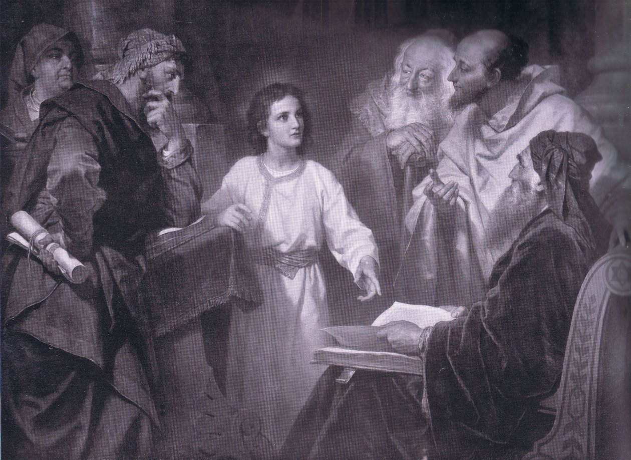 Ježíš jako mladík, Bibbys Annual, 1916-1917 od Heinrich Karl Hofmann