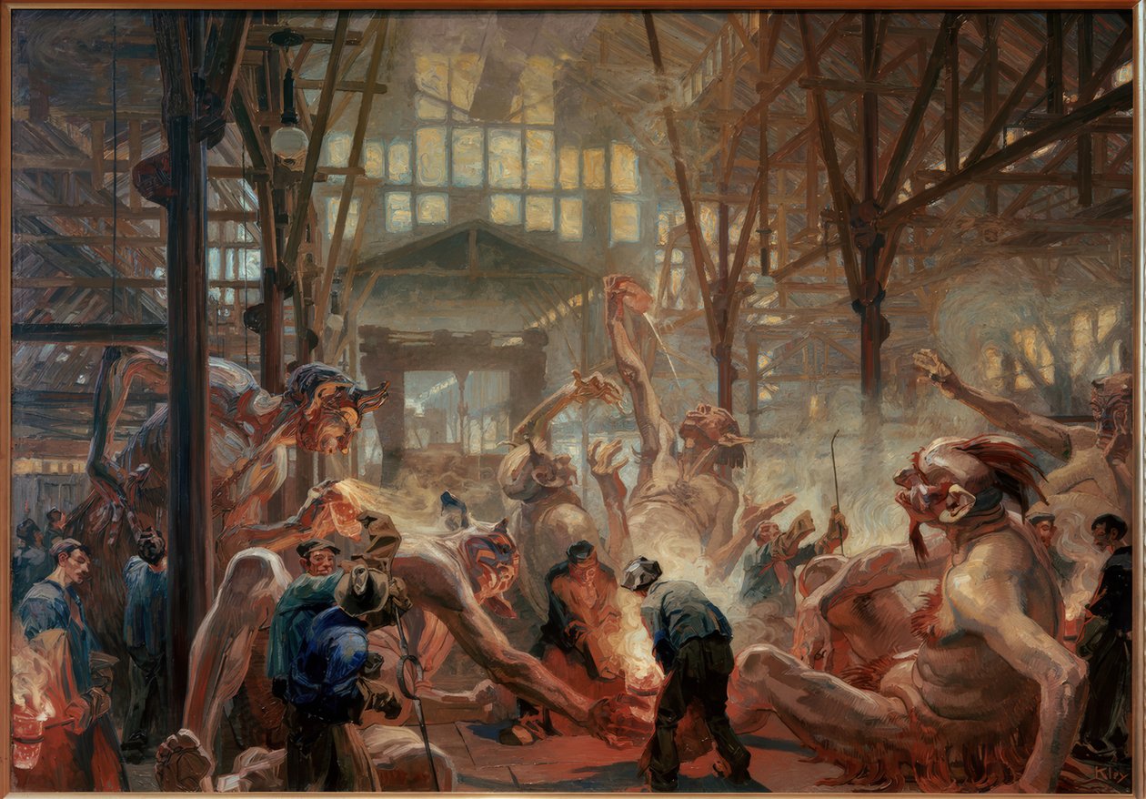 Kruppovi čerti od Heinrich Kley