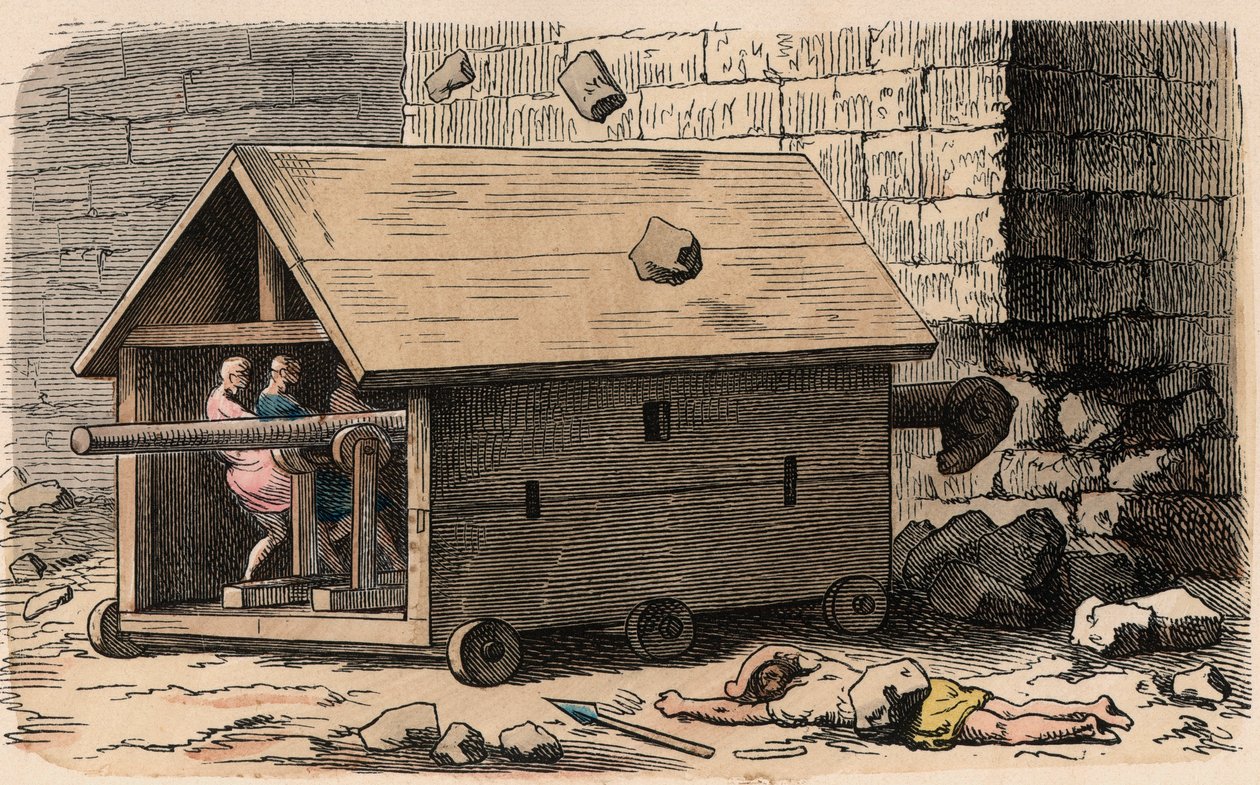 Beranidlo, obléhací stroj od Heinrich Leutemann