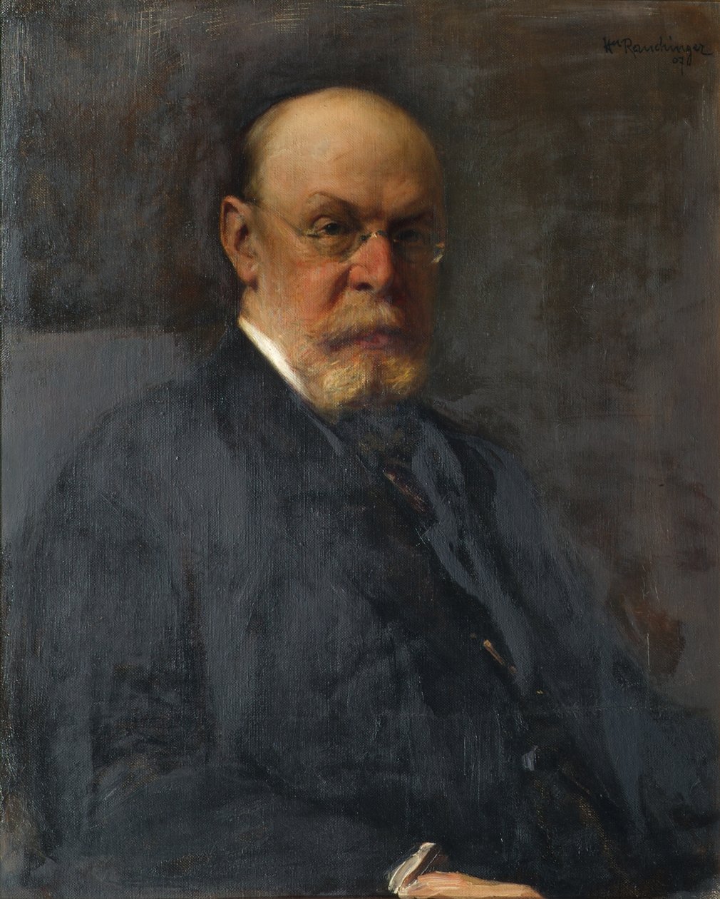 Vedoucí sekce Alfred Ritter von Bernd od Heinrich Rauchinger