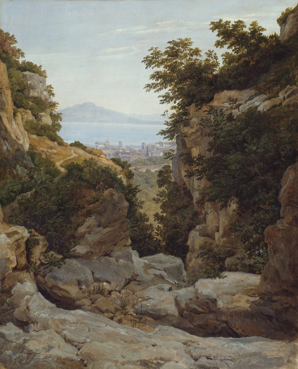 Italská krajina, 182124. od Heinrich Reinhold