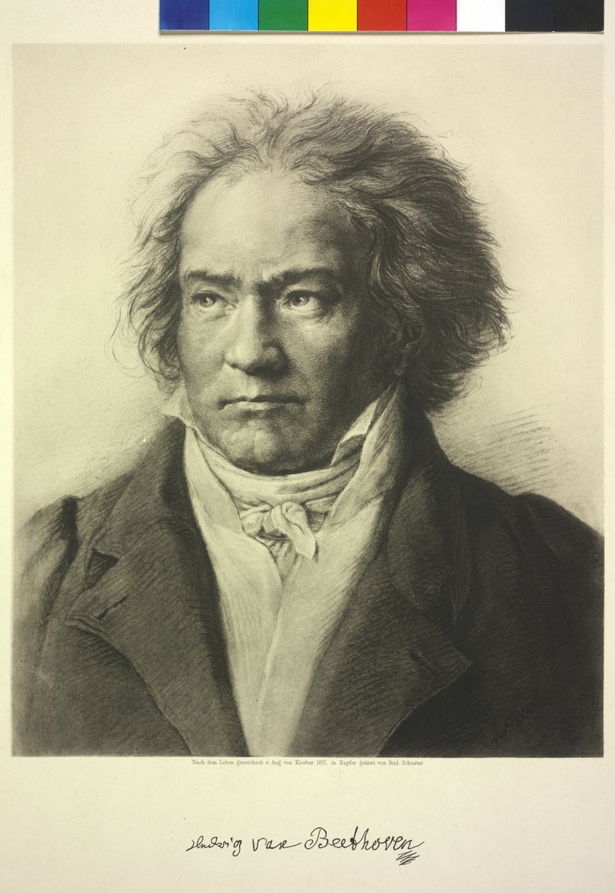 Ludwig van Beethoven od Heinrich Rudolf Schuster