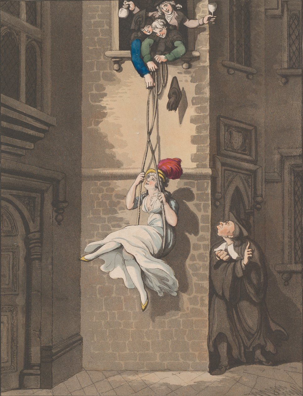 Smuggling In, or A College Trick, 8. srpna 1798. od Heinrich Schutz