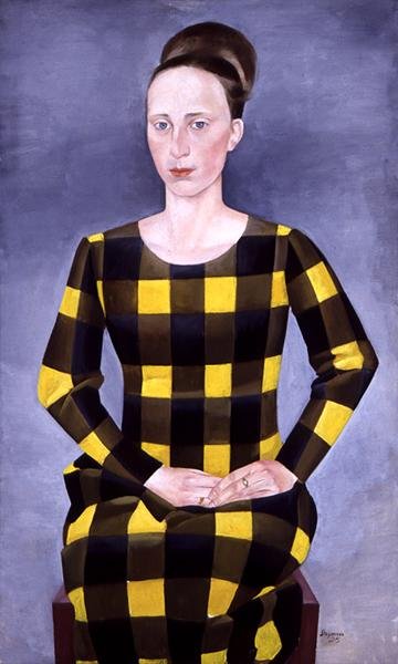 Ingeborg Stegeman, rozená Krause, manželka umělce, 1925 od Heinrich Stegemann