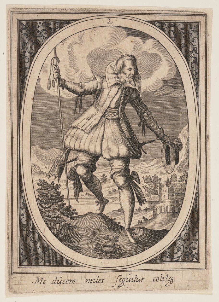 Deska 2 z knihy Vojenské postavy od Heinrich Ulrich