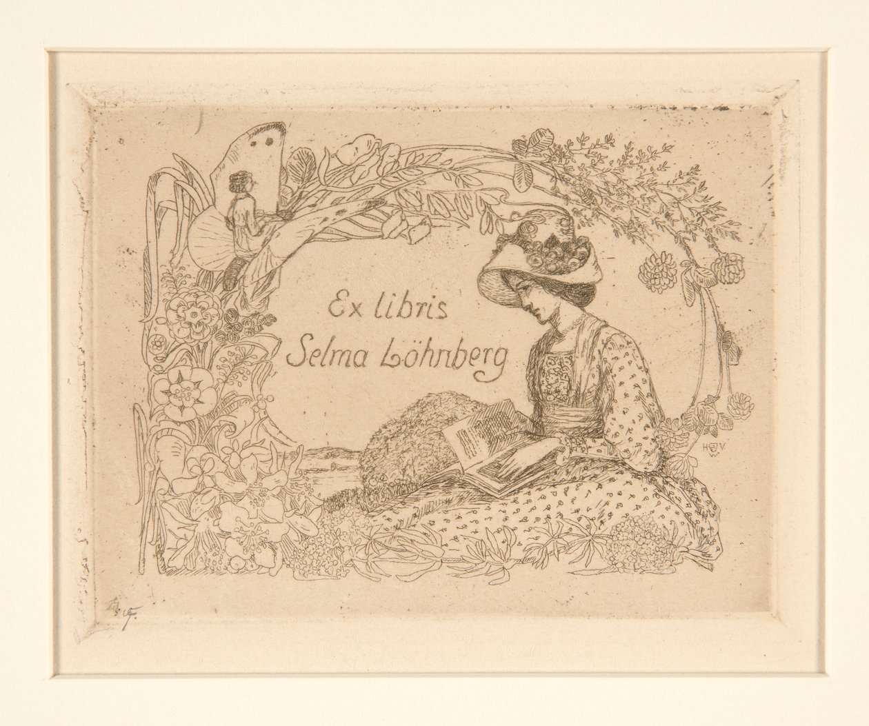 Knihovní desky od Heinrich Vogeler