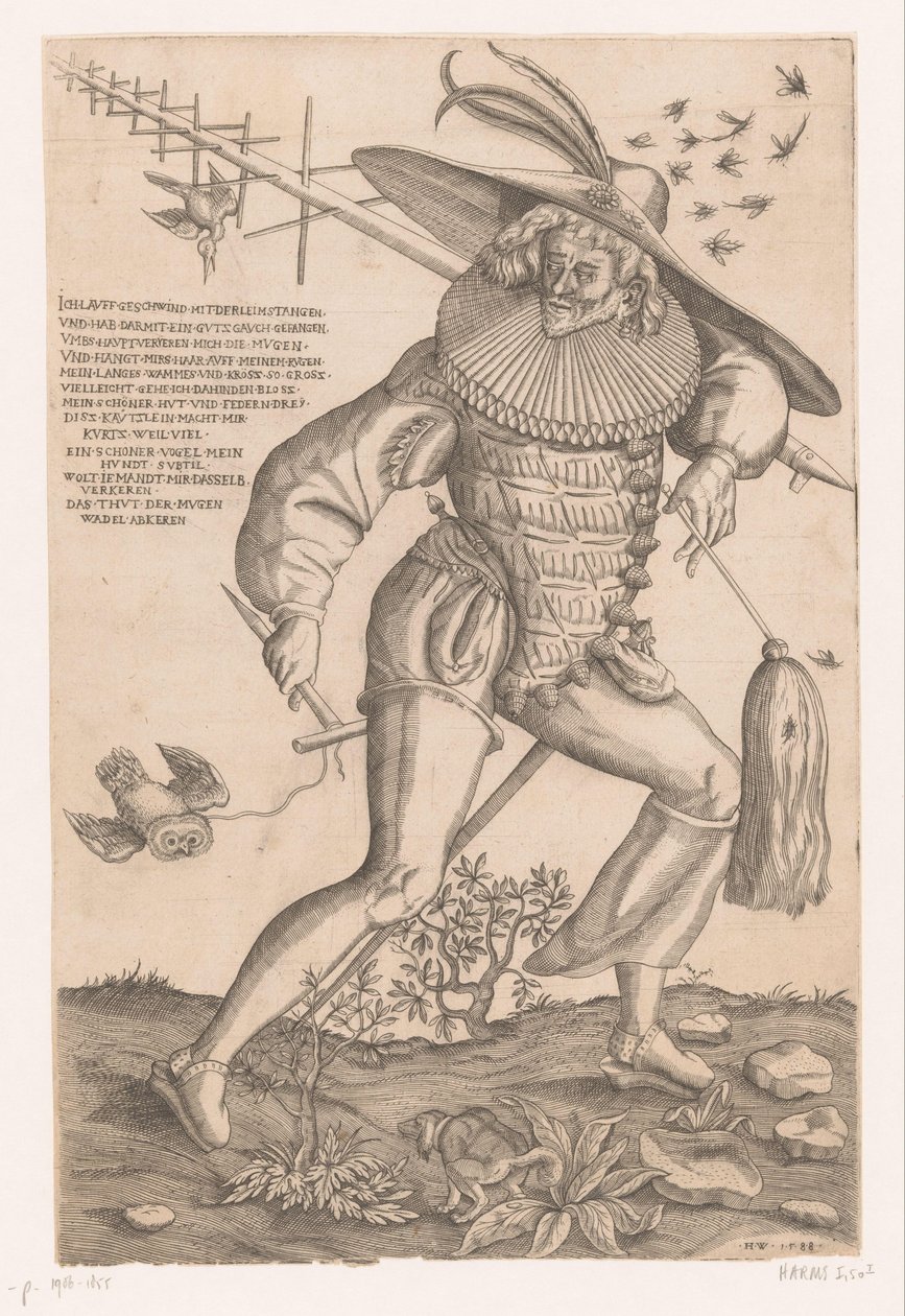 běžec lepicí tyčinky od Heinrich Wirich (possibly)