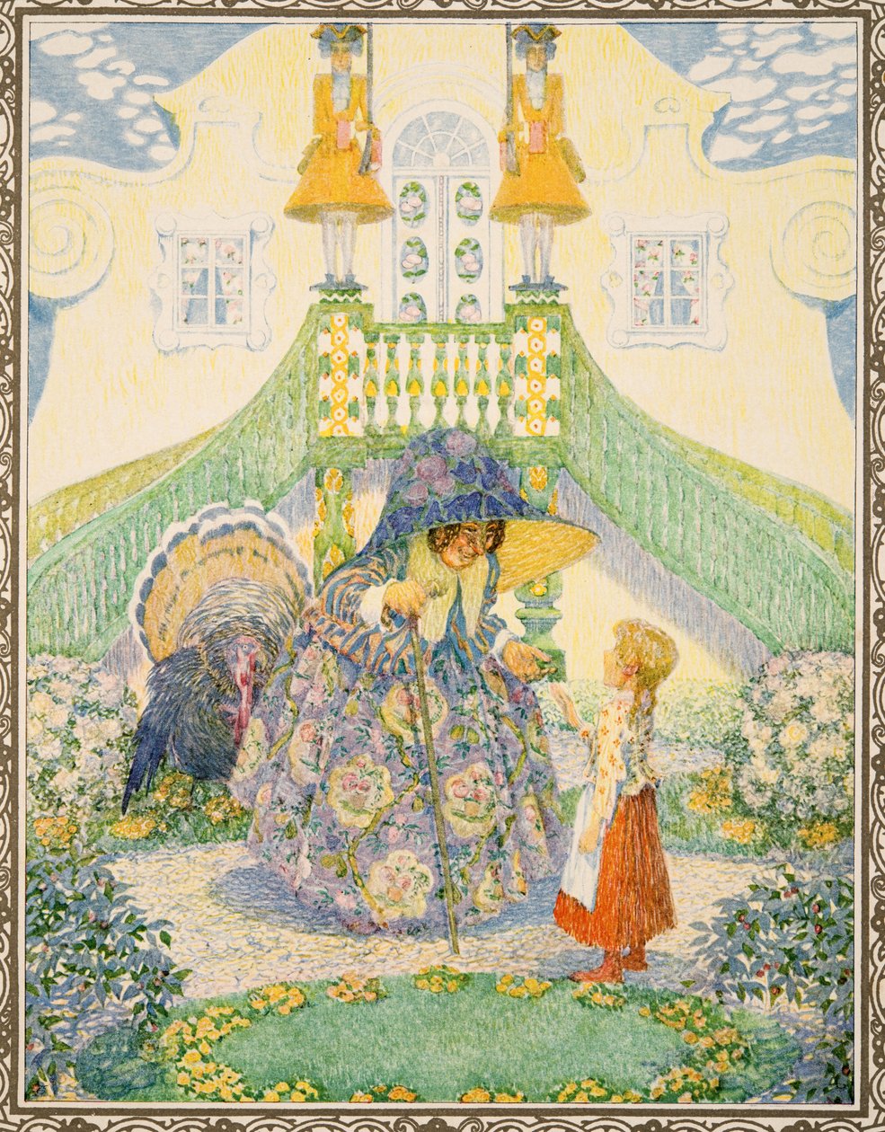 Sněhová královna z pohádek Hanse Christiana Andersena, hospoda. 1911 od Heinrich and Urban Lefler