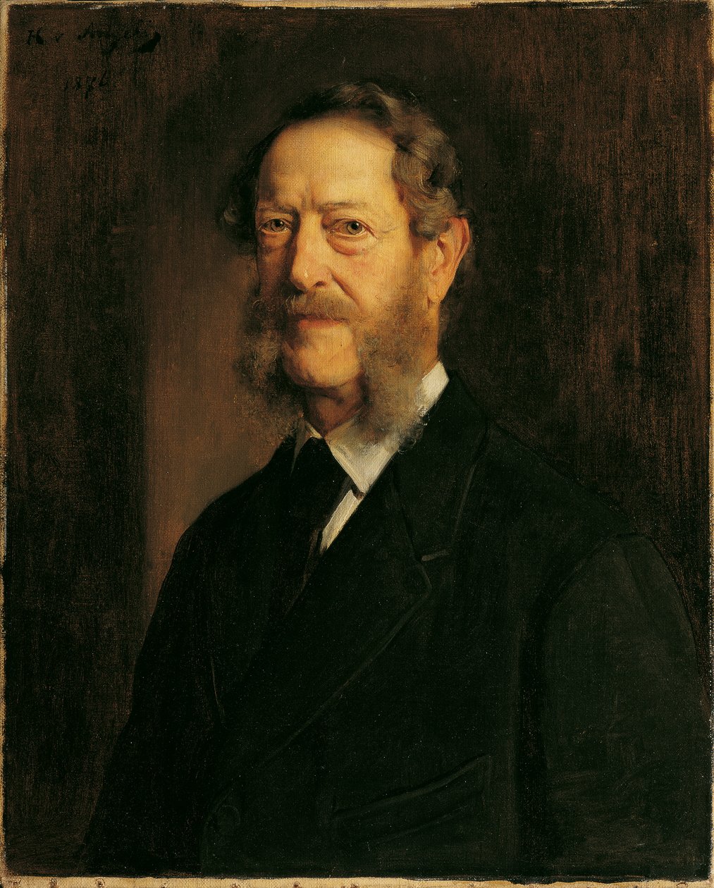 Básník Anastasius Grün (aka Anton Alexander Graf von Auersperg) od Heinrich von Angeli