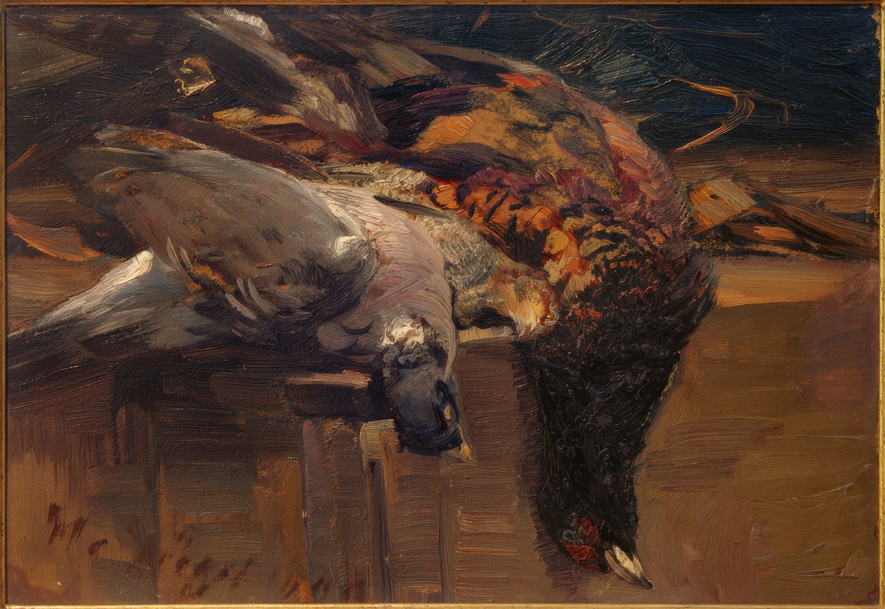 Zabitá pernatá zvěř od Heinrich von Zügel