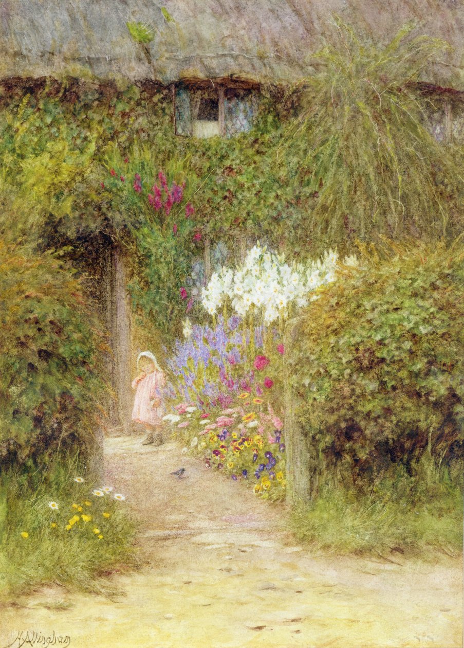 Chata v Redlynch od Helen Allingham