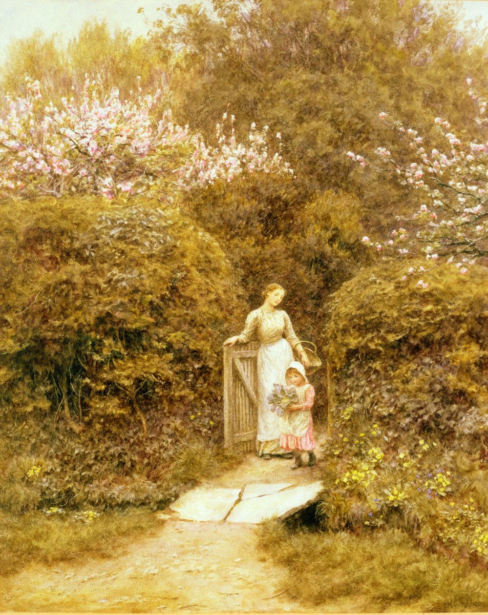 U Chatové brány od Helen Allingham