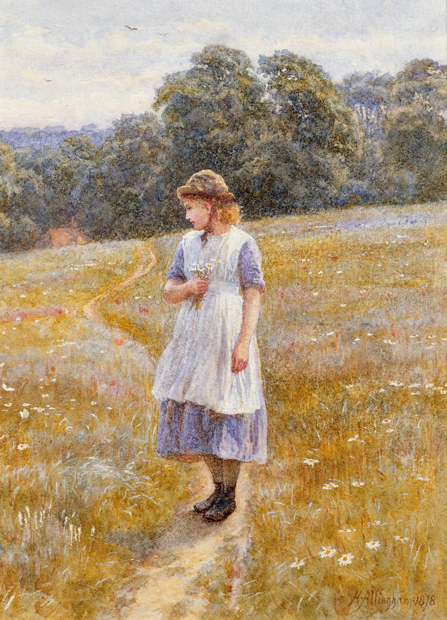 Snílek, 1878 od Helen Allingham