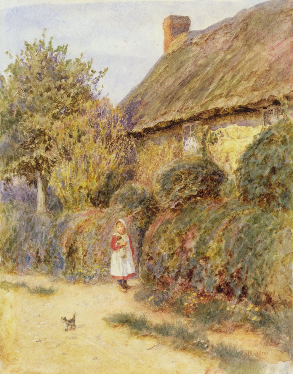 Bloudící od Helen Allingham