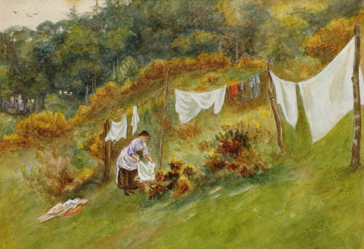 Den mytí od Helen Allingham