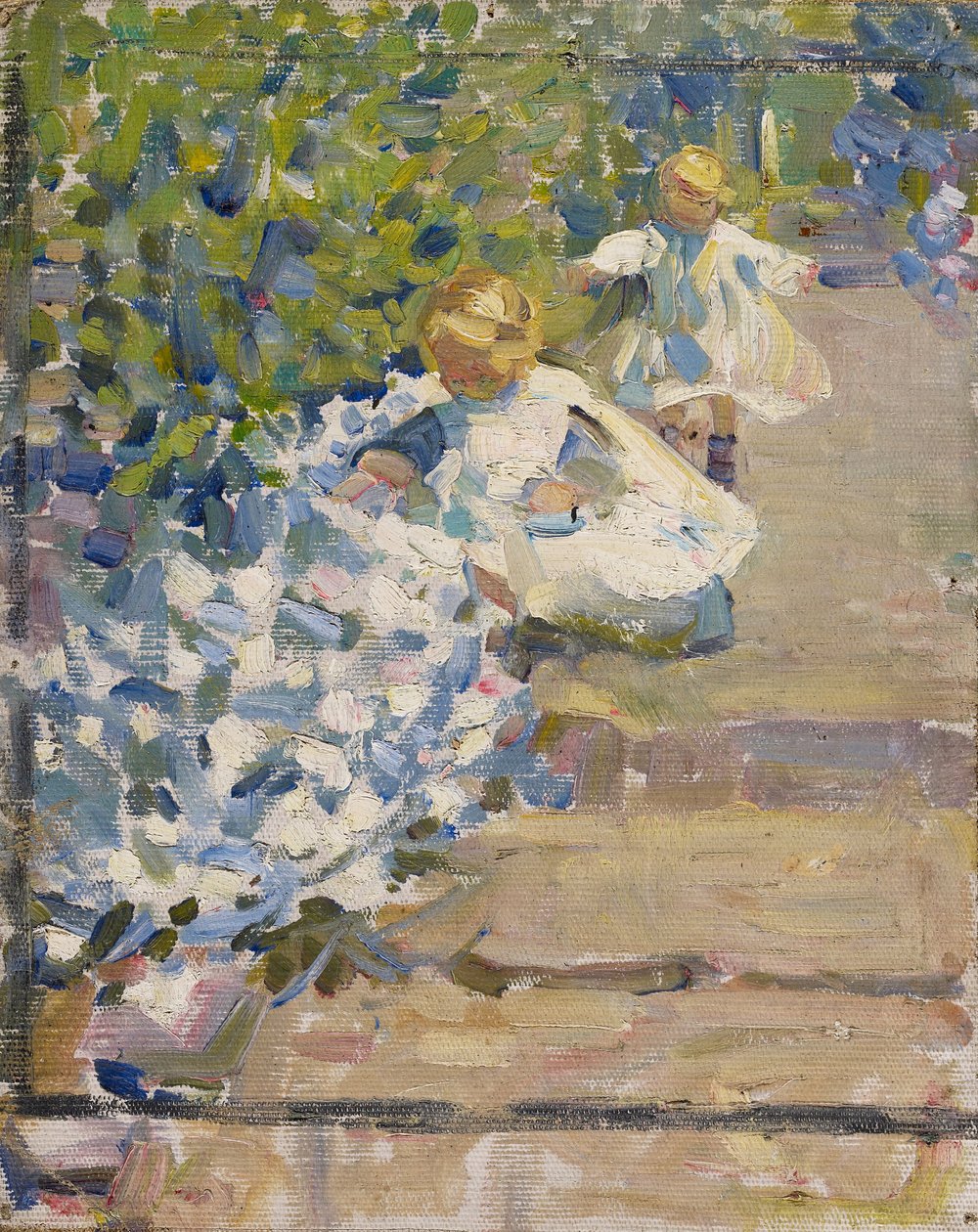 Skica pro sběr květin od Helen Galloway McNicoll