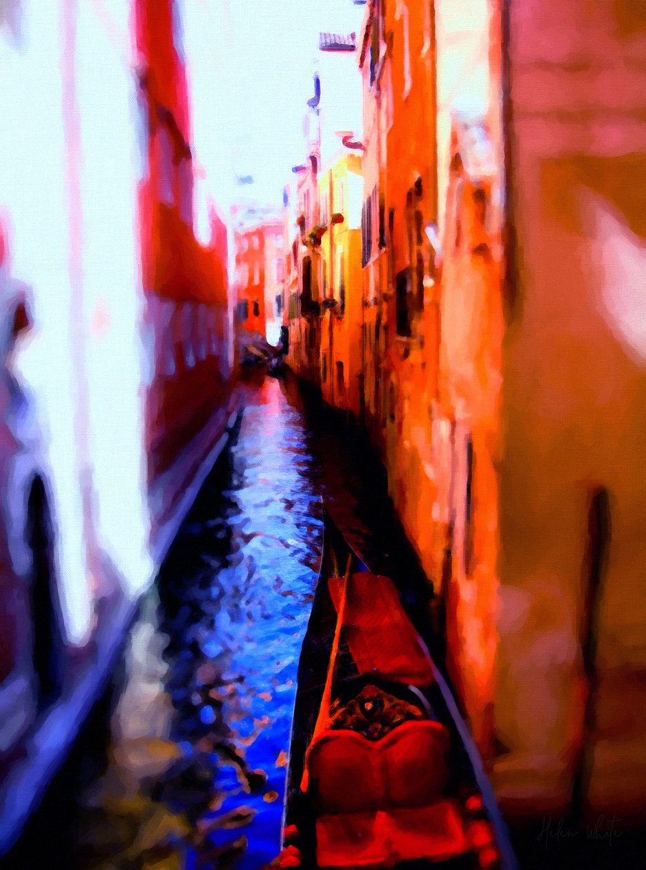 Tiny Canal, 2018, od Helen White