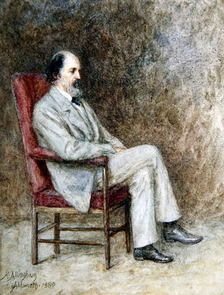 Alfred, lord Tennyson od Helen Allingham