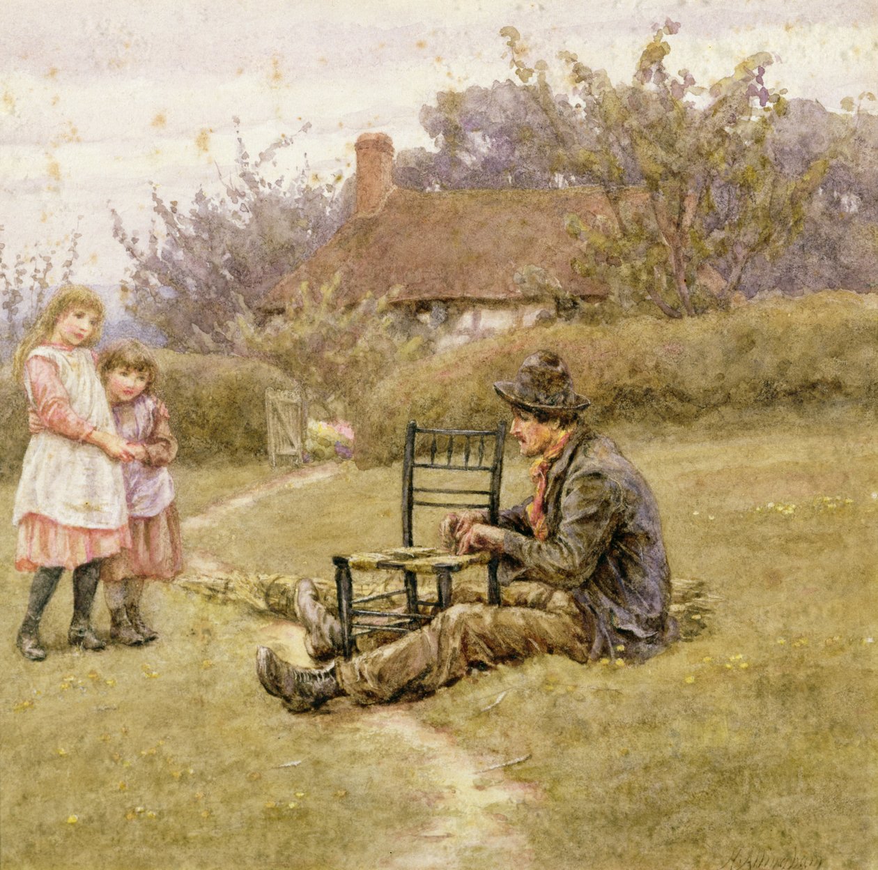 Předseda od Helen Allingham