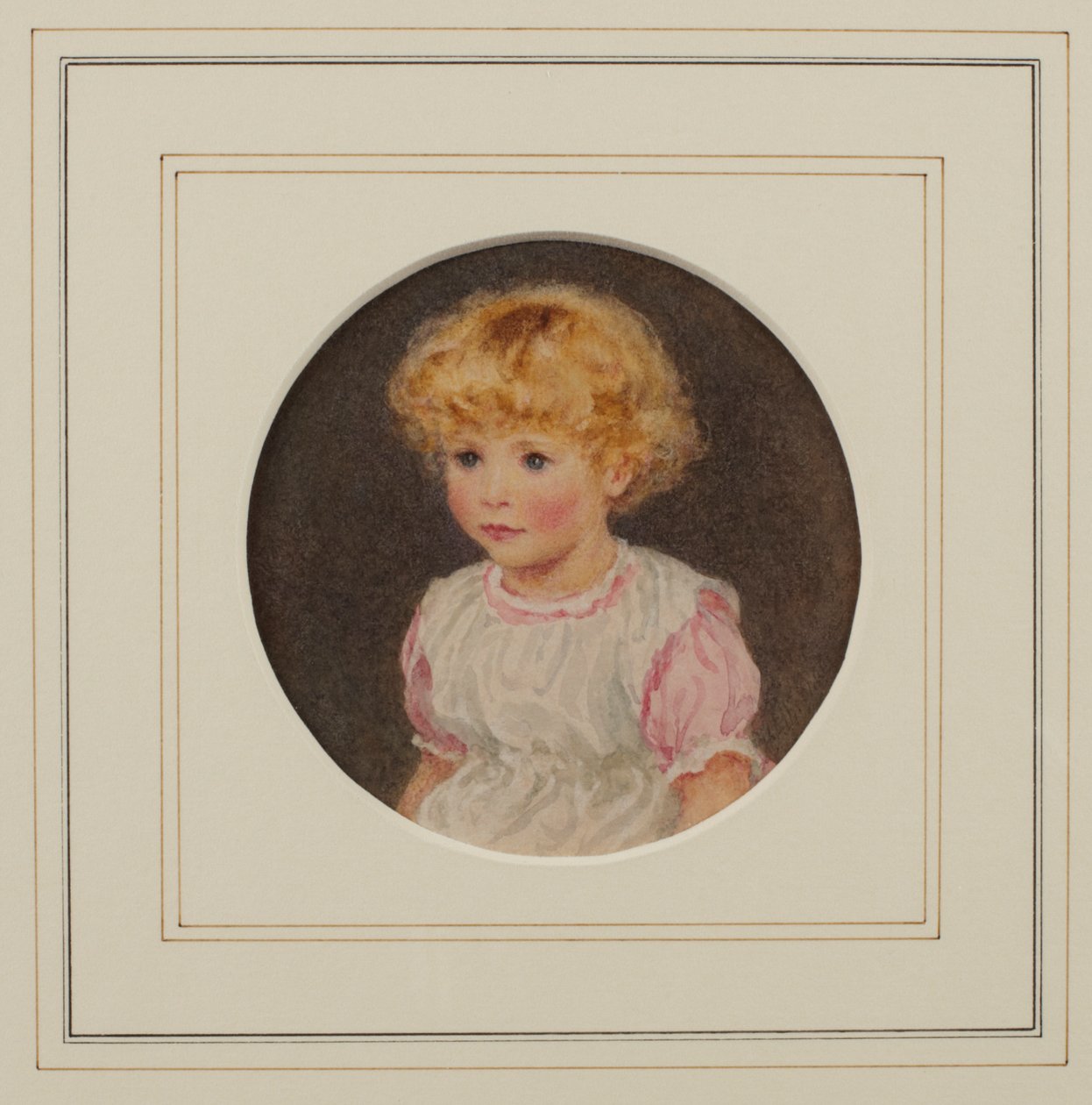 Henry Allingham, 3 roky (akvarel na papíře) od Helen Allingham