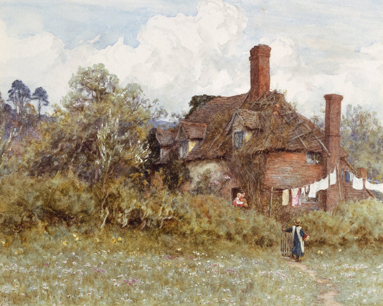 Na jaře od Helen Allingham