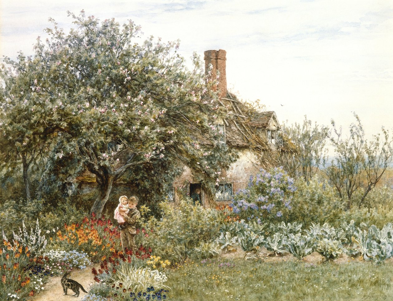 Nedaleko Hambledonu od Helen Allingham