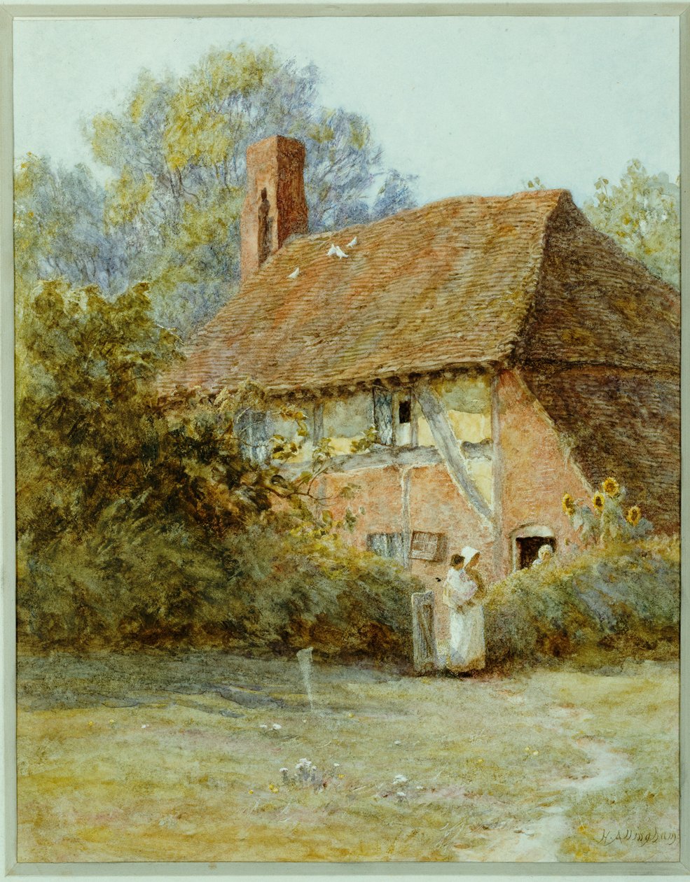 Poblíž Westerham, Kent, 1900 od Helen Allingham