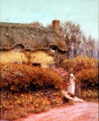 Chatová brána od Helen Allingham