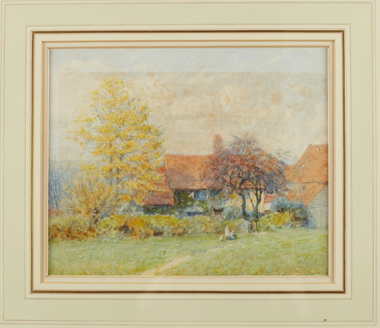 Farma Wyldes od Helen Allingham
