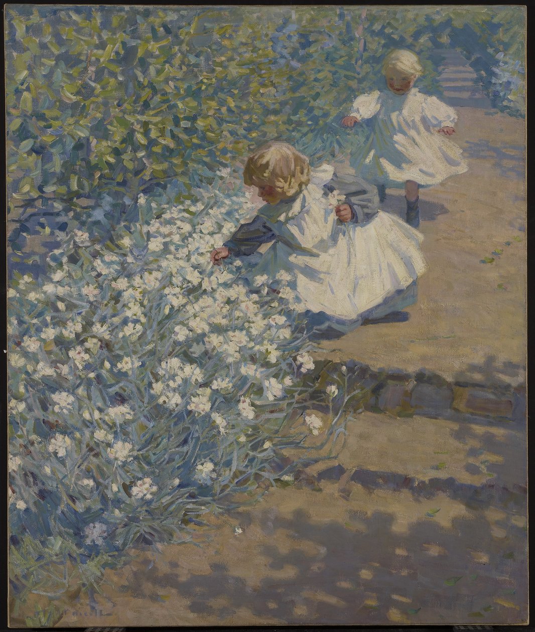 Sbírání květin, kolem roku 1912 od Helen Galloway McNicholl