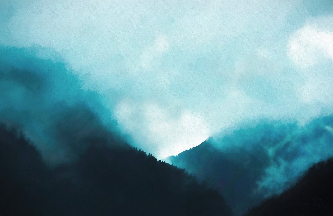 Horský průsmyk, 2019 od Helen White