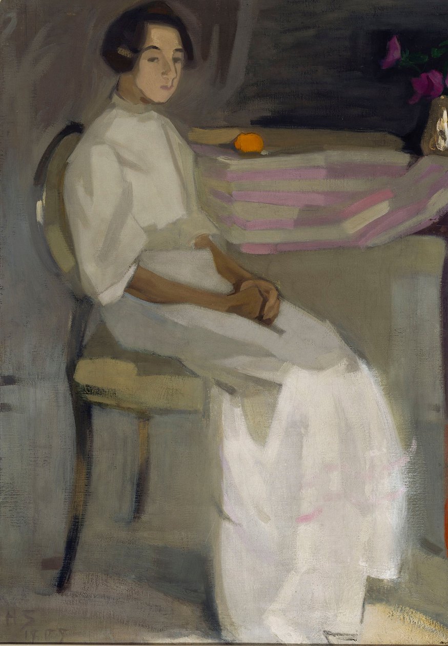 Kostýmní obraz II, 1909. od Helene Schjerfbeck