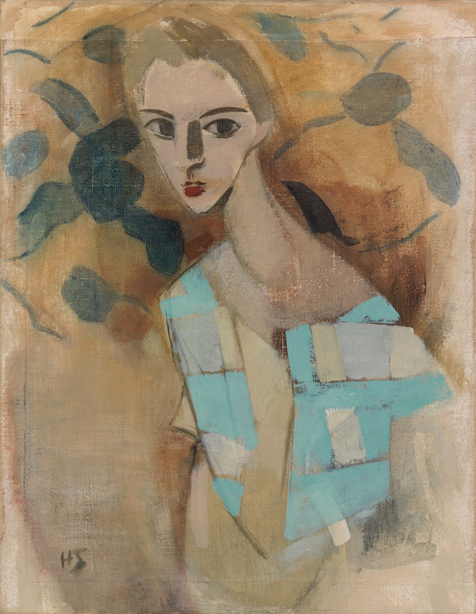 Dívka z Eydtkuhne II od Helene Schjerfbeck
