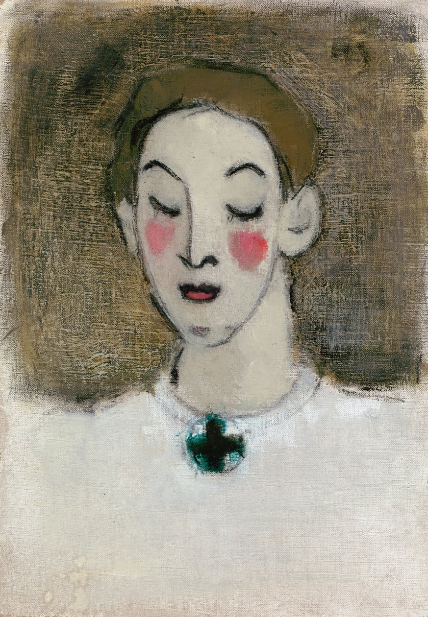 Zdravotní sestra I (Kaija Lahtinen) od Helene Schjerfbeck