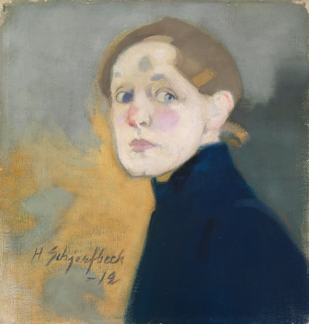 Autoportrét od Helene Schjerfbeck